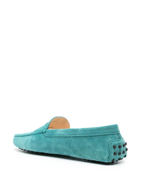 Tod's suede penny loafers - Blue