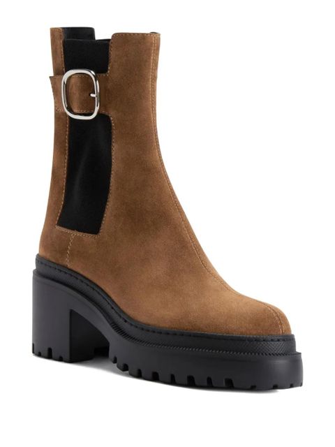 Giuseppe Zanotti Mairi buckle boots - Brown