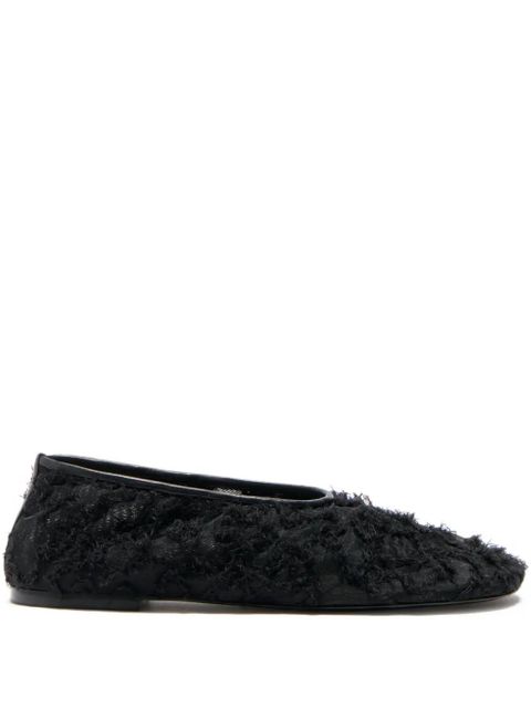 Proenza Schouler Glove lace ballet flats - Black - zdjęcie produktu nr 1