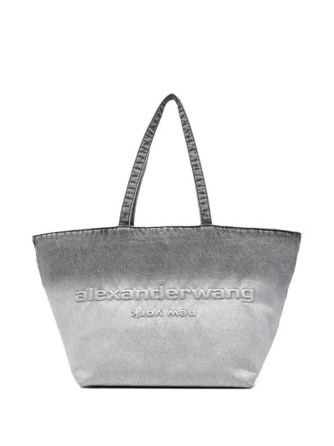 Alexander Wang large Punch embossed tote bag - Grey - zdjęcie produktu nr 1