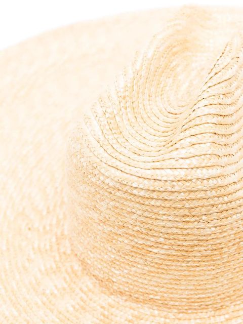 Cult Gaia Lena straw sun hat - Neutrals