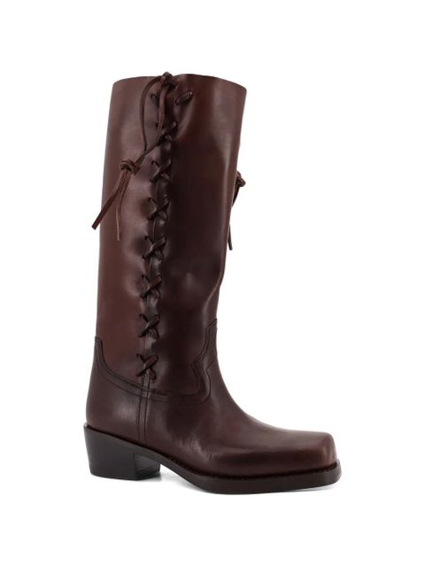 Paris Texas lace-up boots - Brown - zdjęcie produktu nr 2