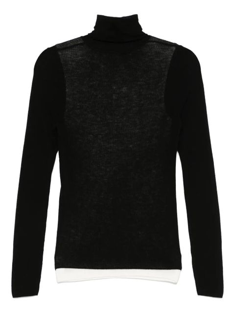 SANDRO wool sweater - Black - zdjęcie produktu nr 1