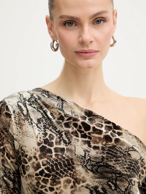 Guess body damska kolor zielony W6PP71 KJ170