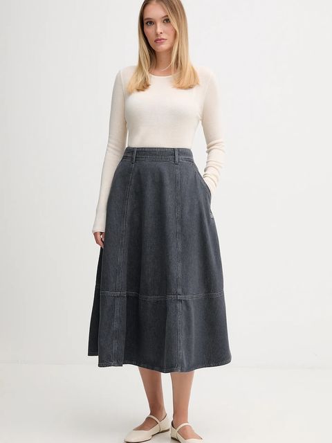 Mos Mosh sweter wełniany damskie kolor beżowy lekkie 168080 - zdjęcie produktu nr 2