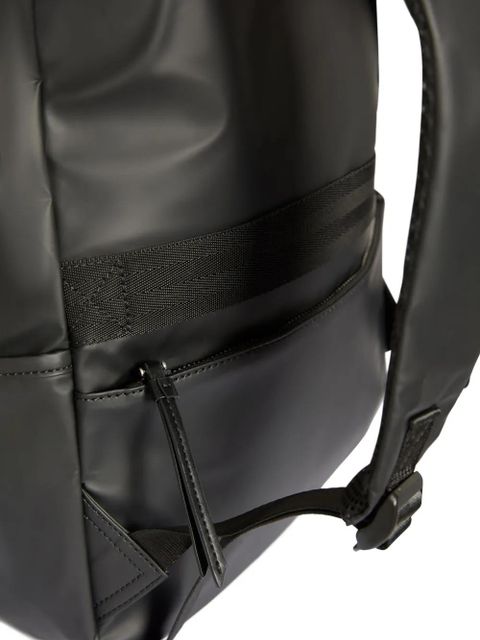 GCDS buckle-details backpack - Black