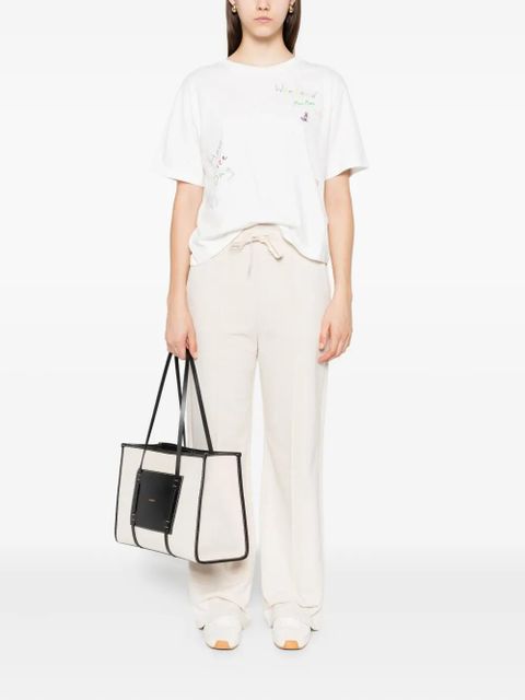 Weekend Max Mara embroidered T-shirt - White - zdjęcie produktu nr 2