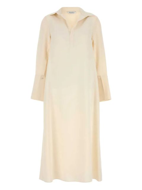 Max Mara Ossola spread-collar dress - Neutrals - zdjęcie produktu nr 1