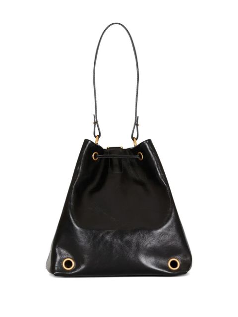 Balmain Pulse leather shoulder bag - Black