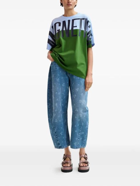 Essentiel Antwerp lettering-print T-shirt - Green - zdjęcie produktu nr 2