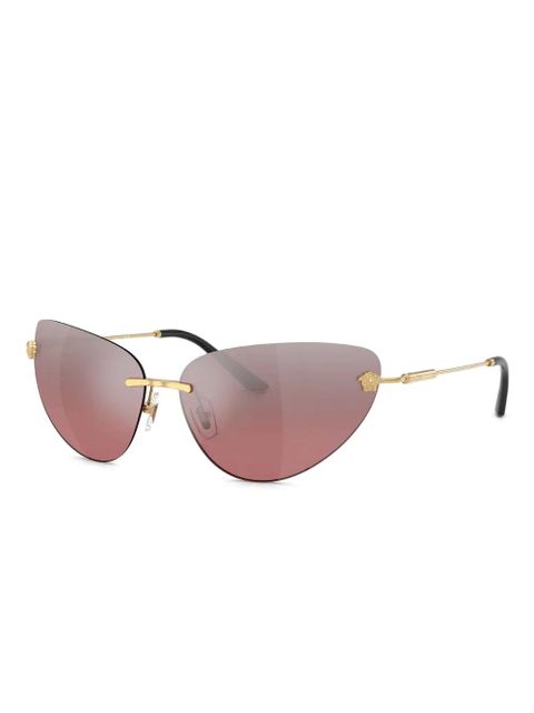 Versace Eyewear Medusa cat-eye sunglasses - Gold - zdjęcie produktu nr 2