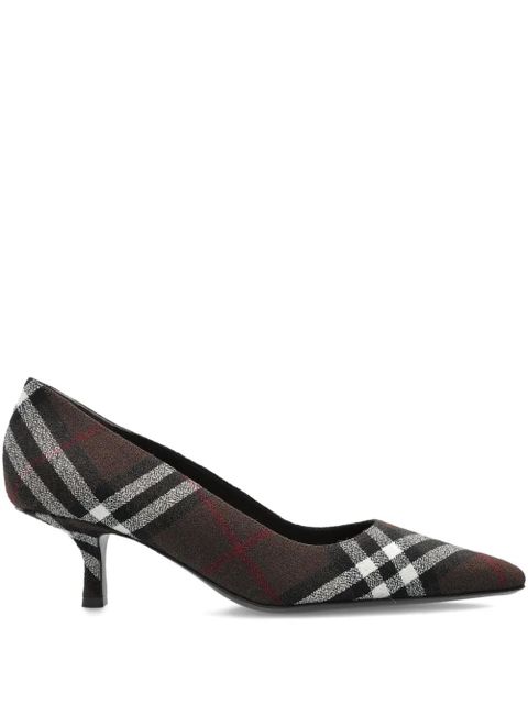 Burberry 55mm Dame check pumps - Brown - zdjęcie produktu nr 1