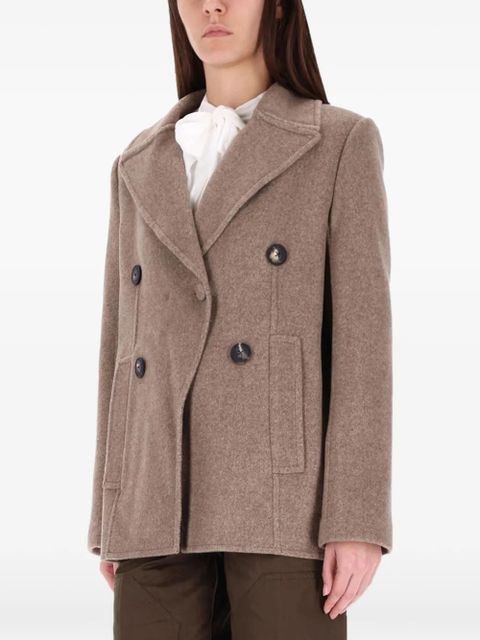 Tory Burch wide twill jacket - Brown - zdjęcie produktu nr 2