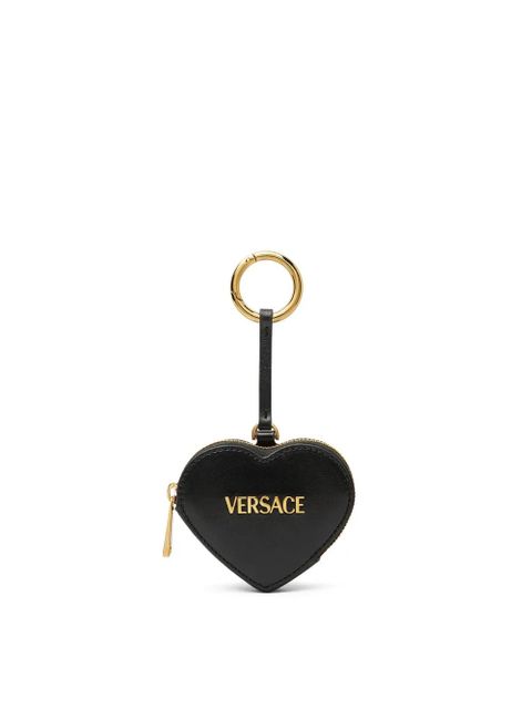 Versace heart coin pouch - Black - zdjęcie produktu nr 1