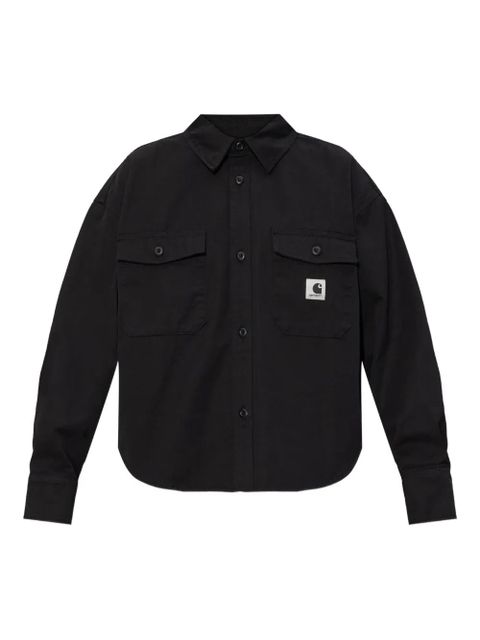 Carhartt WIP buttoned patch-pocket shirt - Black - zdjęcie produktu nr 1
