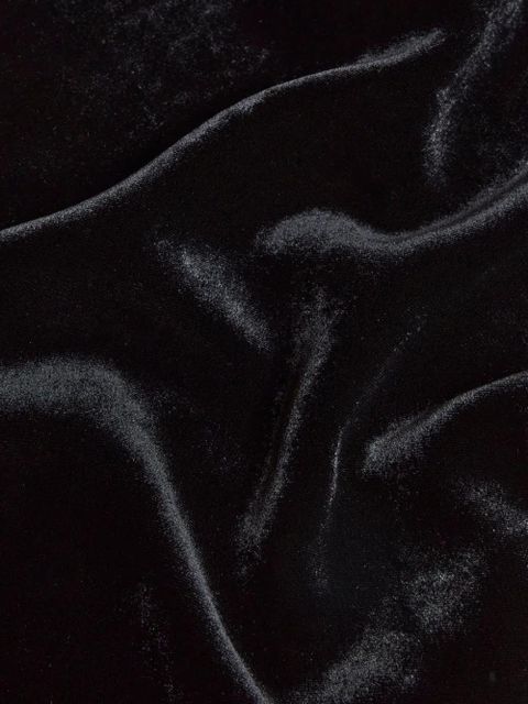 ETRO velvet straight-leg trousers - Black