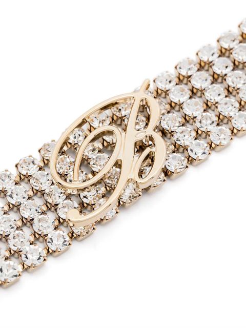 Blumarine crystal-embellished necklace - Gold - zdjęcie produktu nr 2