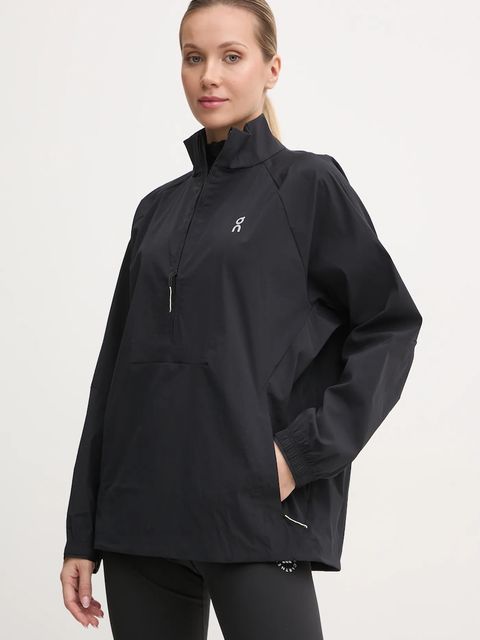 On kurtka treningowa All Day kolor czarny przejściowa oversize 1WE30410553 - zdjęcie produktu nr 1