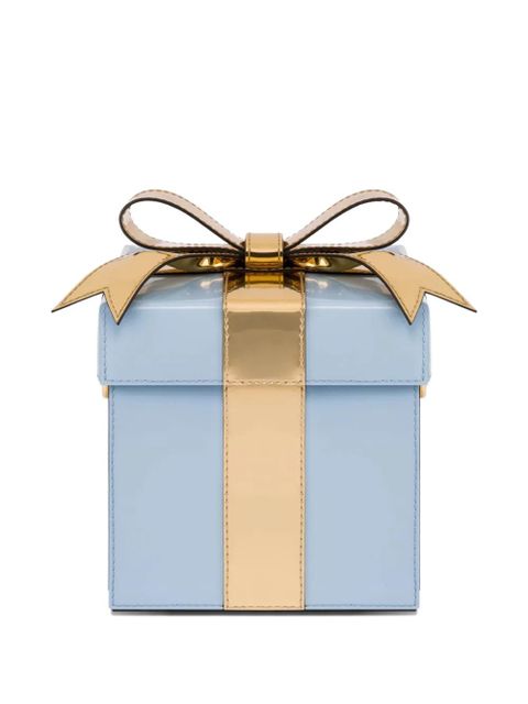 Moschino bow-detail shoulder bag - Blue - zdjęcie produktu nr 2