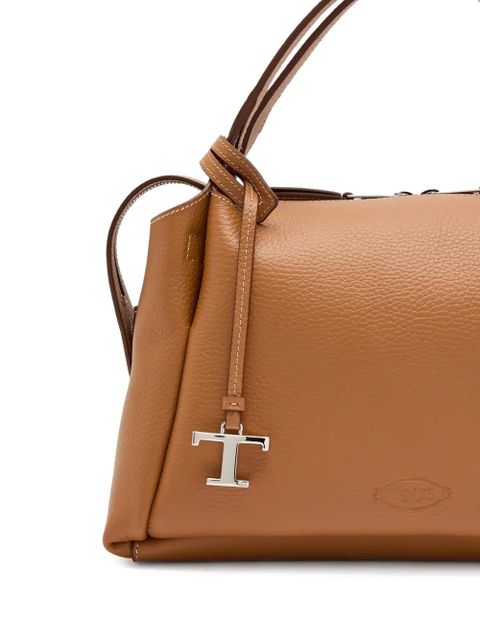 Tod's T-Timeless pebbled shoulder bag - Neutrals - zdjęcie produktu nr 2