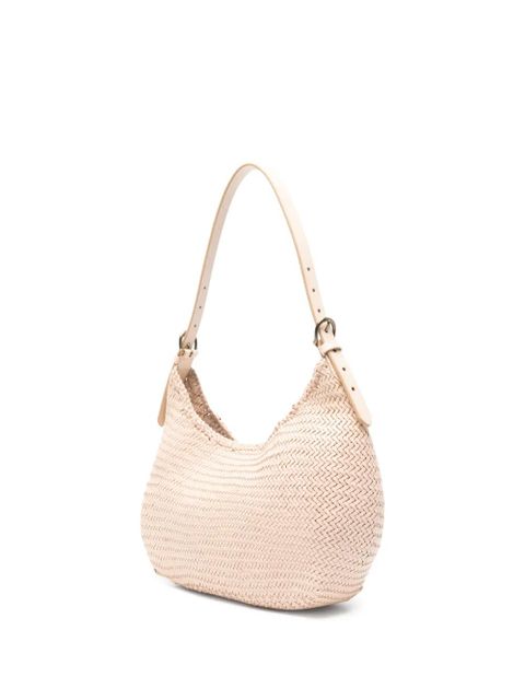 DRAGON DIFFUSION Luna Mezza handwoven shoulder bag - Pink