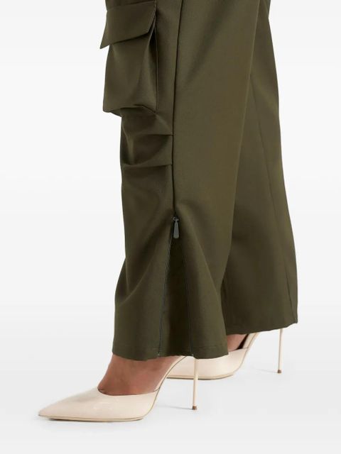Manière De Voir Emilie cargo straight trousers - Green