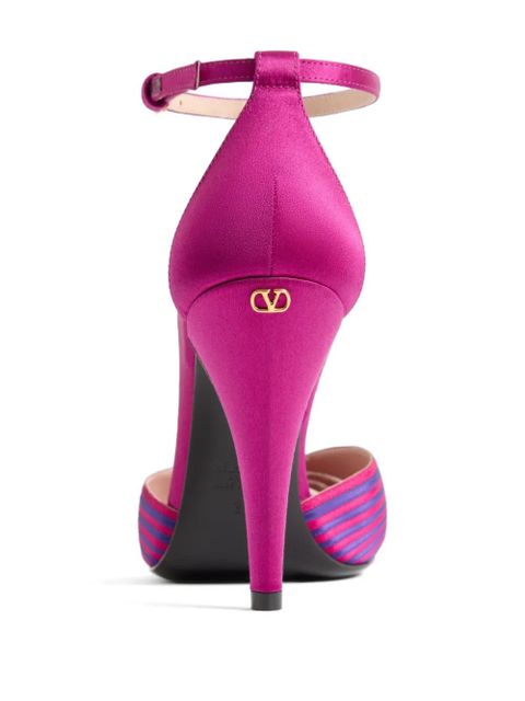 Valentino Garavani Annine satin pumps 100mm - Pink