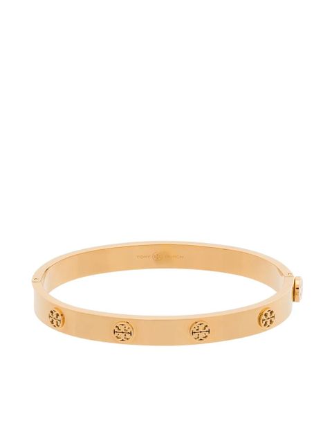 Tory Burch Miller hinge stud bangle - Gold - zdjęcie produktu nr 1