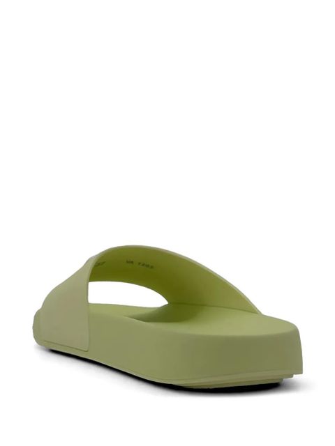 Givenchy logo-patch slides - Green