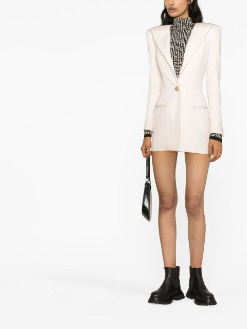 Balmain tailored mini dress - Pink
