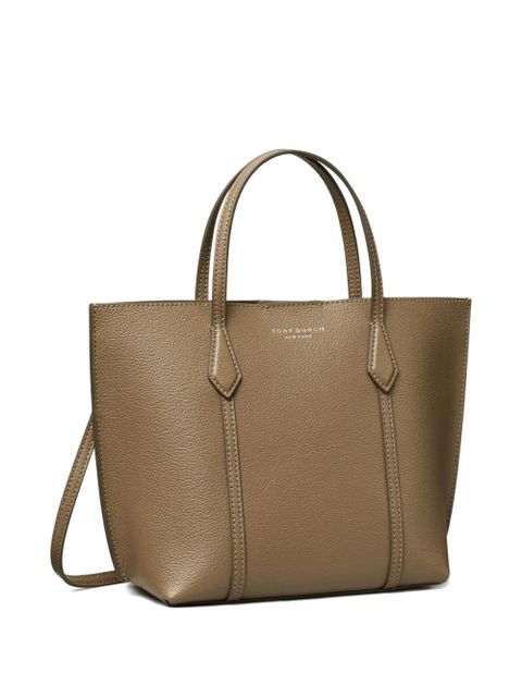 Tory Burch textured leather tote bag - Brown