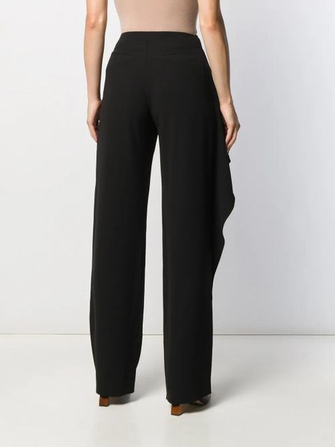 Chloé tie front wide leg trousers - Black - zdjęcie produktu nr 2