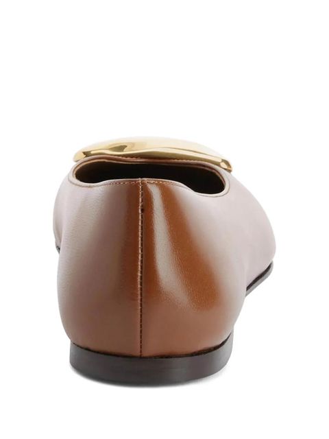 Giuseppe Zanotti Georgia Stone ballet flats - Brown