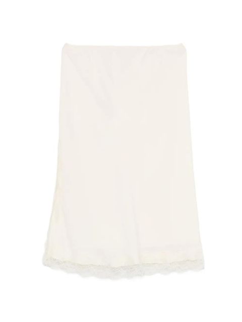Róhe midi lace-trim skirt - Neutrals - zdjęcie produktu nr 2