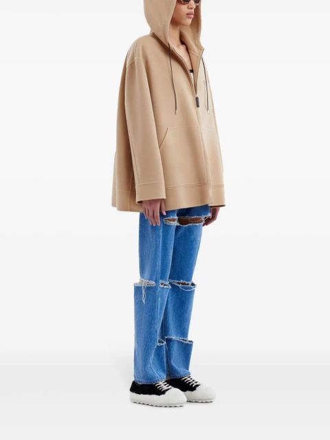 Marni cur-out cotton jeans - Blue - zdjęcie produktu nr 2