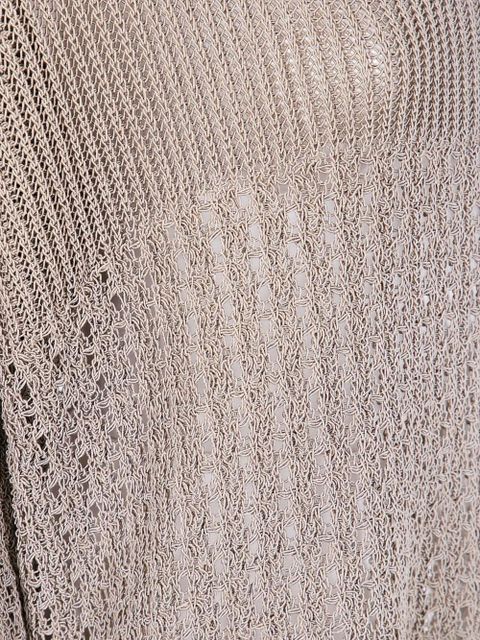 Max Mara knitted open-back sweater - Neutrals - zdjęcie produktu nr 2