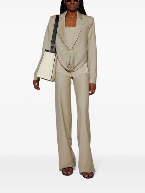 Christopher Esber Talus cropped blazer - Neutrals - zdjęcie produktu nr 2