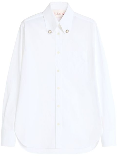 Valentino Garavani cotton poplin shirt - White - zdjęcie produktu nr 2