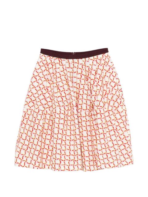 Marni geometric print skirt - Neutrals - zdjęcie produktu nr 1