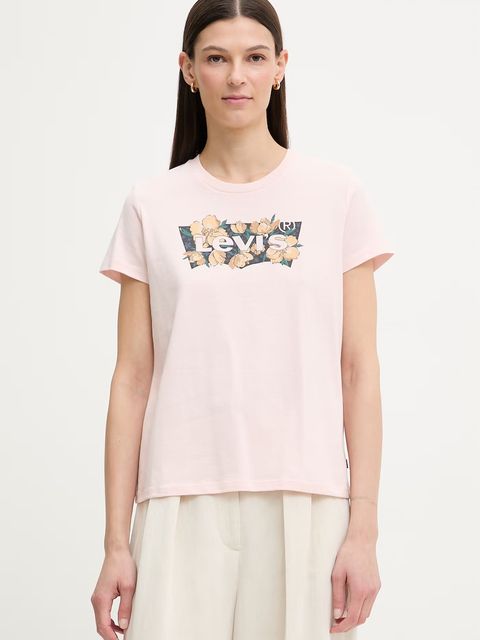 Levi's t-shirt damski bawełniany THE PERFECT - zdjęcie produktu nr 2