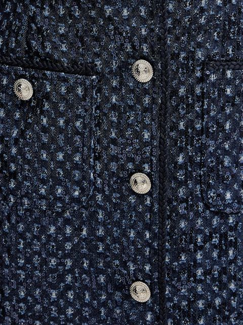 Guess sukienka GABRIELA kolor granatowy mini dopasowana W5BK41 D0771