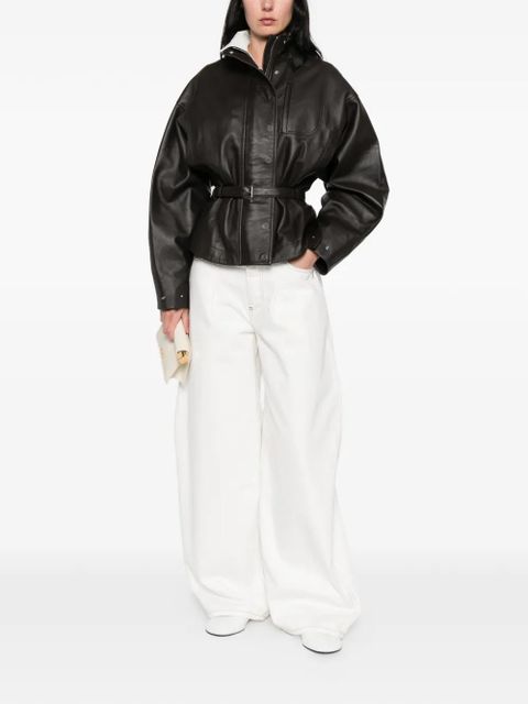 Jacquemus belted jacket - Brown - zdjęcie produktu nr 2