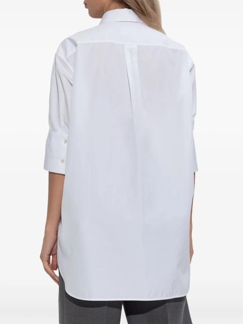 Jil Sander half-sleeve shirt - White