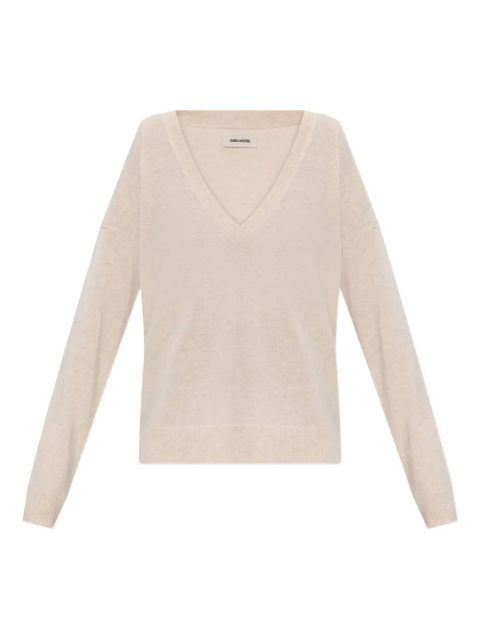 Zadig&Voltaire v-neck sweater - Neutrals - zdjęcie produktu nr 1