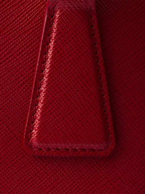 Prada small Galleria Saffiano-leather tote bag - Red