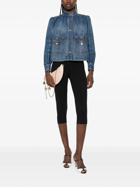 Chloé pocket chain jacket - Blue - zdjęcie produktu nr 2