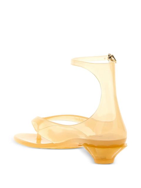 Chloé Jelly adjustable-strap sandals - White