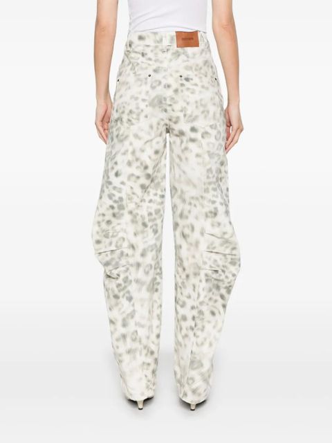 ROTATE BIRGER CHRISTENSEN printed jeans - White