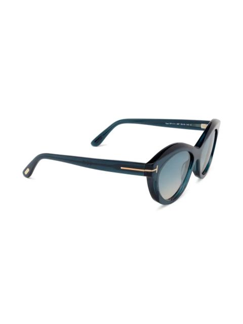 TOM FORD Eyewear Toni sunglasses - Blue - zdjęcie produktu nr 2