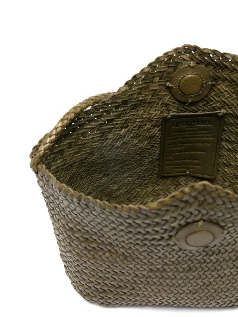 DRAGON DIFFUSION leather crossbody bag - Green